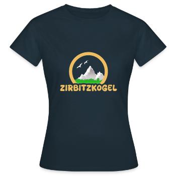 Trekking Zirbitzkogel - Women's T-Shirt - navy - Front - AI Model Female 172 dark (172cm)