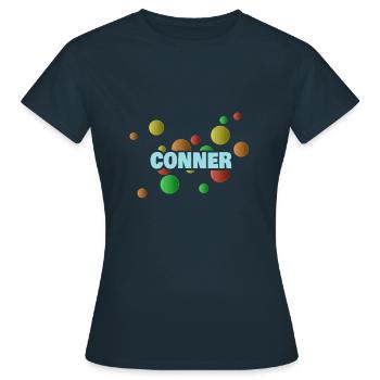 Conner - T-shirt Femme - marine - Devant - AI Model Female 172 dark (172cm)