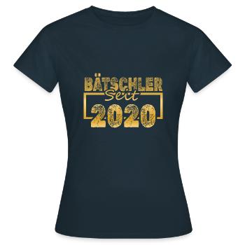 Single 2020 - Frauen T-Shirt - Navy - Vorne - AI Model Female 172 dark (172cm)