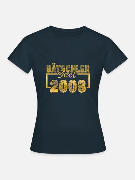 Single 2008 - Frauen T-Shirt - Navy