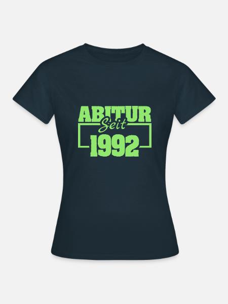 Jahr 1992 - Frauen T-Shirt - Navy
