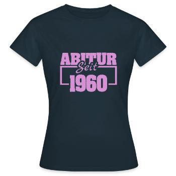 1960 - Frauen T-Shirt - Navy - Vorne - AI Model Female 172 dark (172cm)