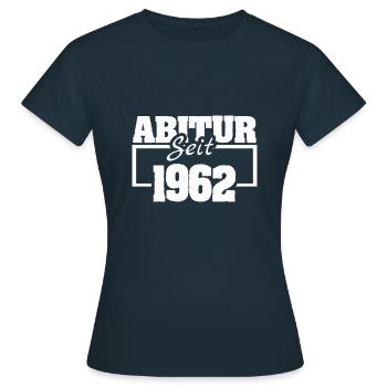Abschlussklasse 1962 - Frauen T-Shirt - Navy - Vorne - AI Model Female 172 dark (172cm)