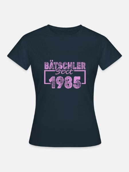 Single 1985 - Frauen T-Shirt - Navy
