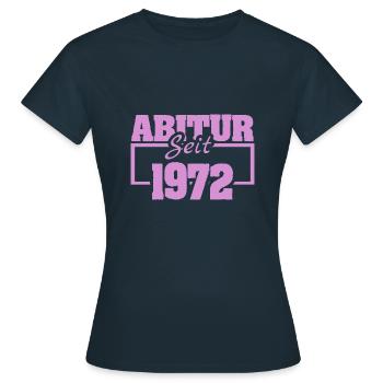 1972 - Frauen T-Shirt - Navy - Vorne - AI Model Female 172 dark (172cm)