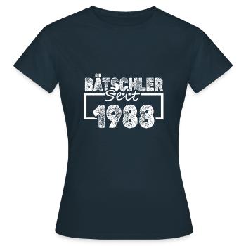 Dicton 1988 - T-shirt Femme - marine - Devant - AI Model Female 172 dark (172cm)
