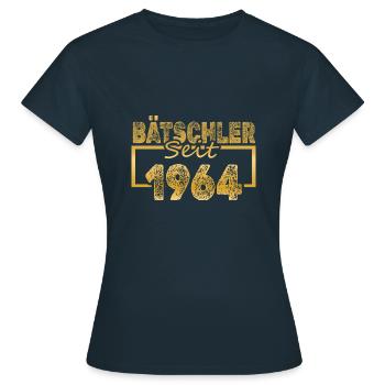 Célibataire 1964 - T-shirt Femme - marine - Devant - AI Model Female 172 dark (172cm)