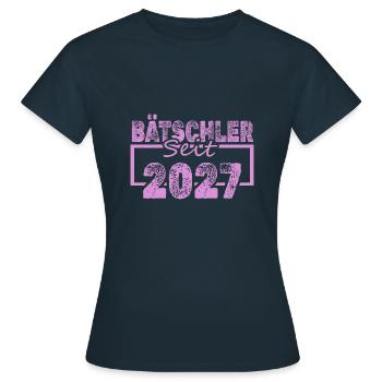 Drôle 2027 - T-shirt Femme - marine - Devant - AI Model Female 172 dark (172cm)