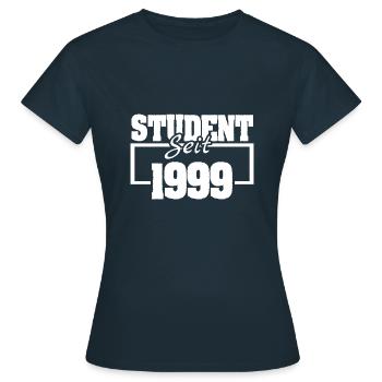 1999 1999 - T-shirt Femme - marine - Devant - AI Model Female 172 dark (172cm)