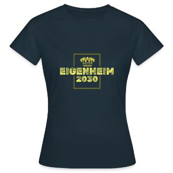 Client 2030 - Women's T-Shirt - navy - Front - AI Model Female 172 dark (172cm)