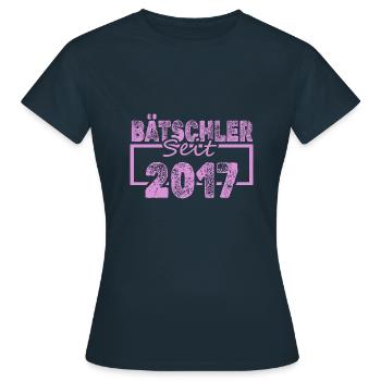2017 - T-shirt Femme - marine - Devant - AI Model Female 172 dark (172cm)