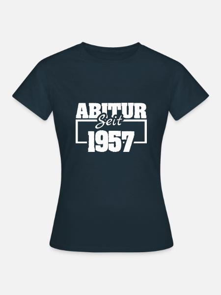 Abschlussklasse 1957 - Frauen T-Shirt - Navy