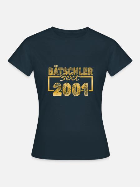 Jungeselle 2001 - Frauen T-Shirt - Navy