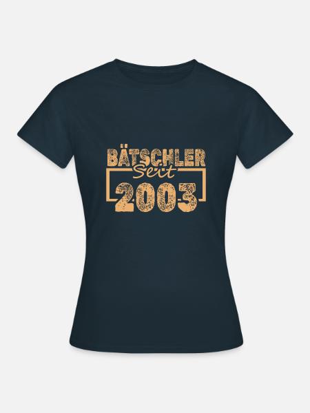 Alleinstehend 2003 - Frauen T-Shirt - Navy