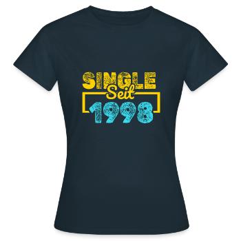 seit 1998 - Frauen T-Shirt - Navy - Vorne - AI Model Female 172 dark (172cm)