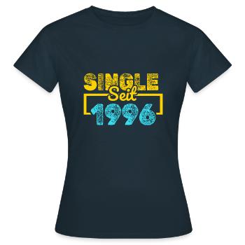 Single 1996 - Frauen T-Shirt - Navy - Vorne - AI Model Female 172 dark (172cm)