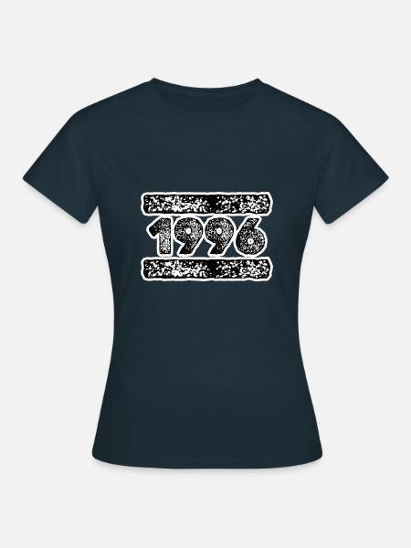 1996 1996 - Frauen T-Shirt - Navy