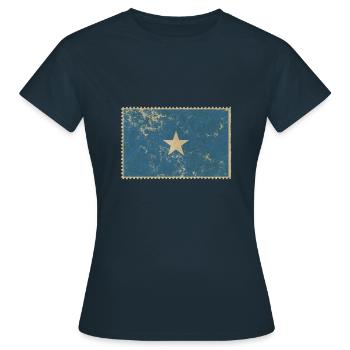 Somalia - Frauen T-Shirt - Navy - Vorne - AI Model Female 172 dark (172cm)