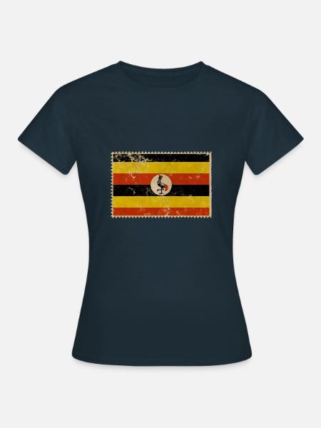 Uganda - Frauen T-Shirt - Navy