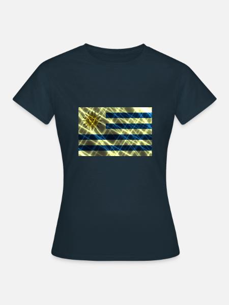 Uruguay - Frauen T-Shirt - Navy