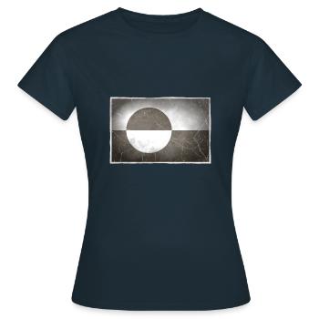 Groenland - T-shirt Femme - marine - Devant - AI Model Female 172 dark (172cm)