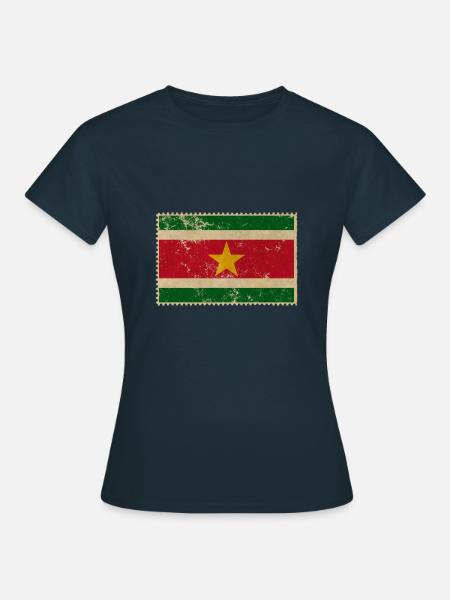 Suriname - Frauen T-Shirt - Navy