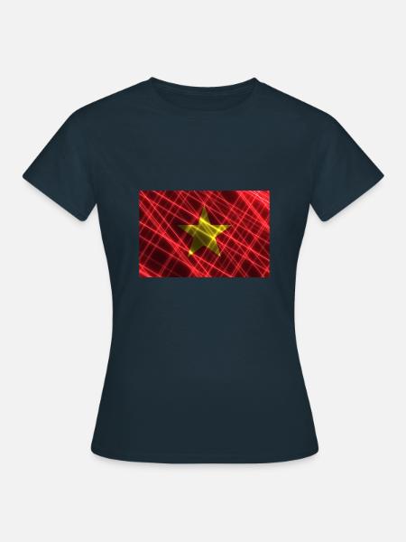 Vietnam - Frauen T-Shirt - Navy