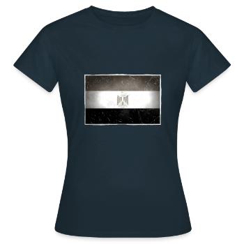 Égypte - T-shirt Femme - marine - Devant - AI Model Female 172 dark (172cm)