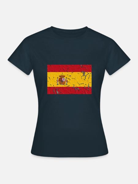 Spanien - Frauen T-Shirt - Navy