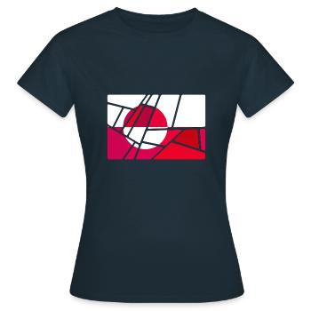 Groenland - T-shirt Femme - marine - Devant - AI Model Female 172 dark (172cm)