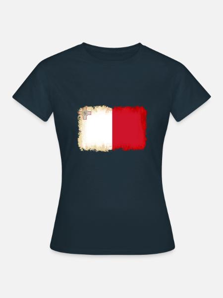 Malta Malta - Frauen T-Shirt - Navy