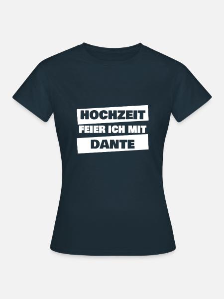 JGA Dante - Frauen T-Shirt - Navy