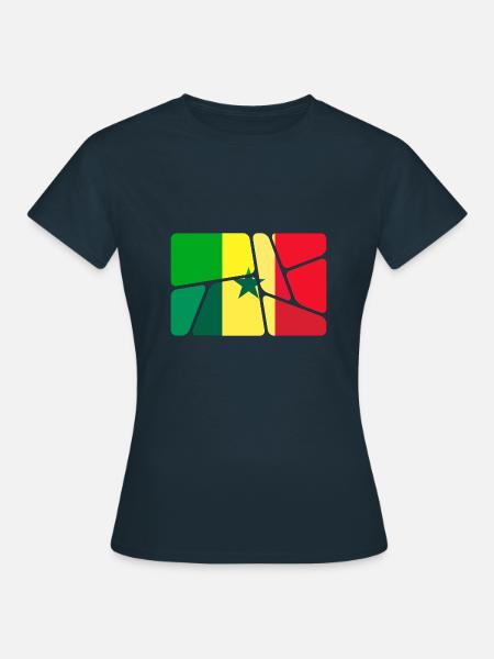 Senegal - Frauen T-Shirt - Navy
