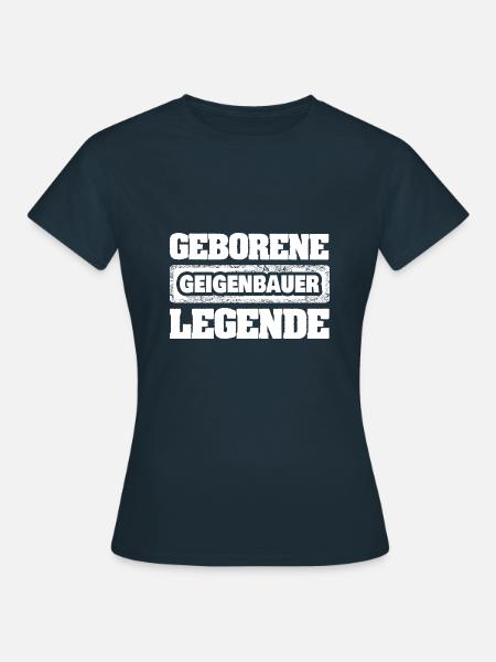 Beruf Geigenbauer - Frauen T-Shirt - Navy