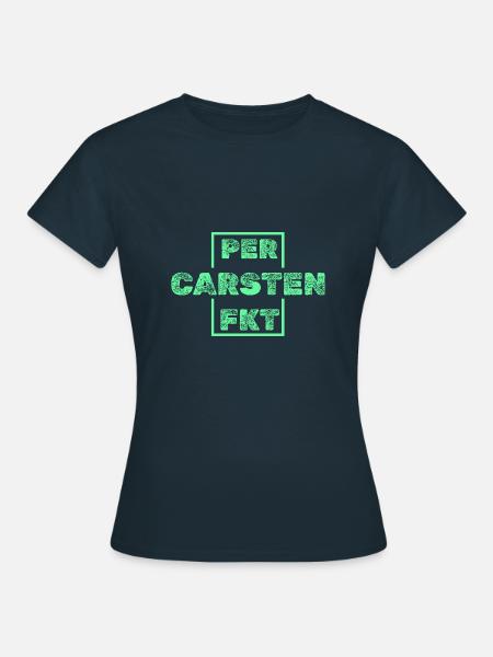 Einzigartig Carsten - Frauen T-Shirt - Navy