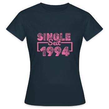 Single 1994 - Frauen T-Shirt - Navy - Vorne - AI Model Female 172 dark (172cm)
