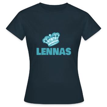Lennas - T-shirt Femme - marine - Devant - AI Model Female 172 dark (172cm)