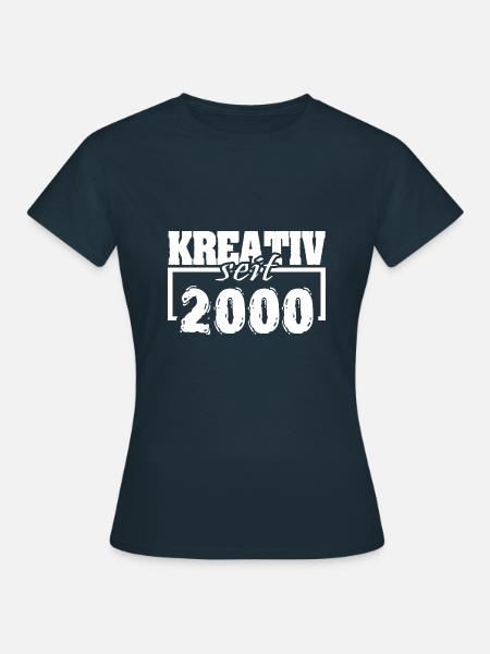 Schauspielerin 2000 - Frauen T-Shirt - Navy