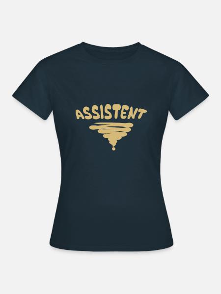 Beruf Assistent - Frauen T-Shirt - Navy