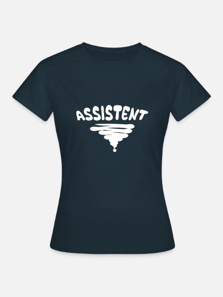 Assistent - Frauen T-Shirt - Navy