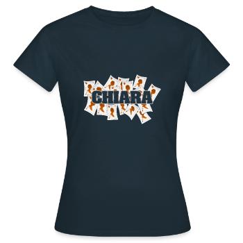Vegas Chiara - T-shirt Femme - marine - Devant - AI Model Female 172 dark (172cm)