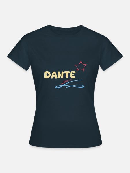 Geschenk Dante - Frauen T-Shirt - Navy