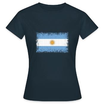 Argentina - Women's T-Shirt - navy - Front - AI Model Female 172 dark (172cm)