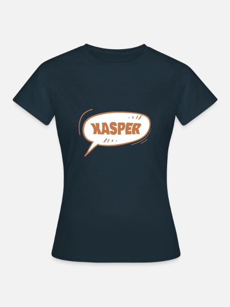 Kasper Kasper - Frauen T-Shirt - Navy