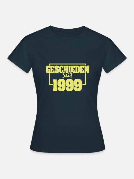 Single 1999 - Frauen T-Shirt - Navy