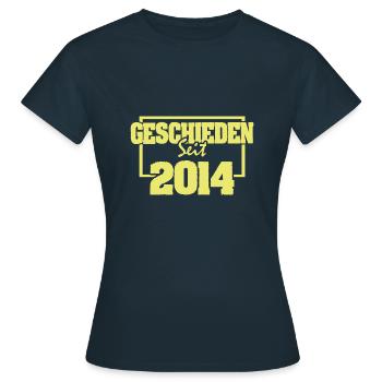 Freedom 2014 - Women's T-Shirt - navy - Front - AI Model Female 172 dark (172cm)