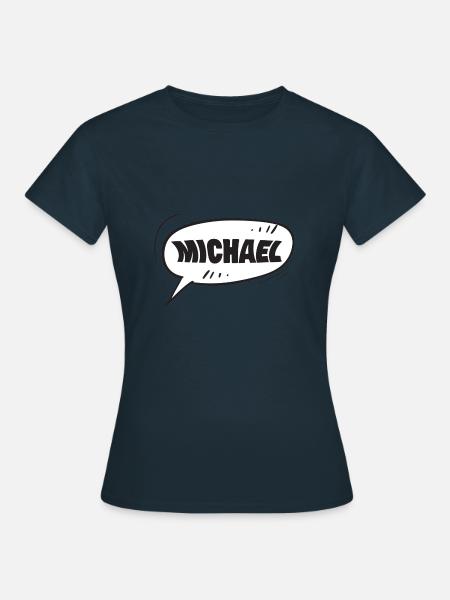 Geschenk für Michael - Frauen T-Shirt - Navy
