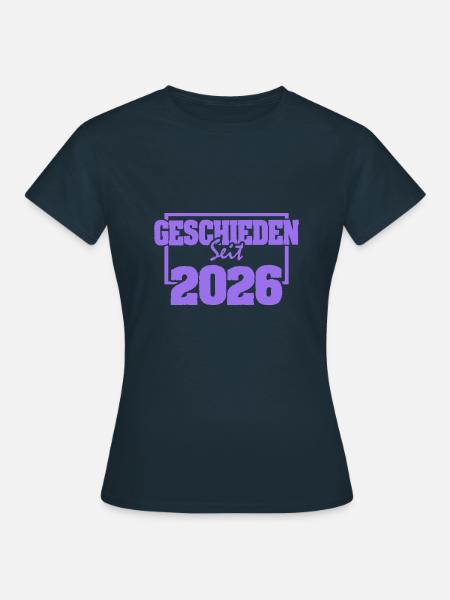 2026 - Frauen T-Shirt - Navy