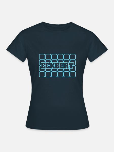 Eckbert - Frauen T-Shirt - Navy