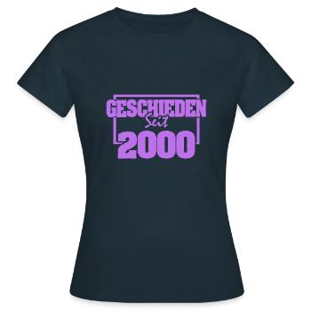 Liberté 2000 - T-shirt Femme - marine - Devant - AI Model Female 172 dark (172cm)